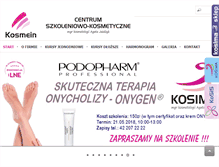Tablet Screenshot of kosmein.pl